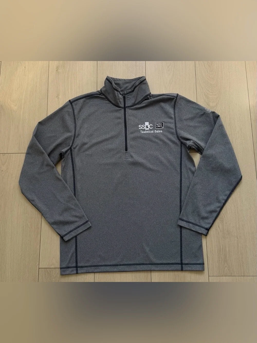 The North Face Men's Gray Quarter-Zip Performance Pullover